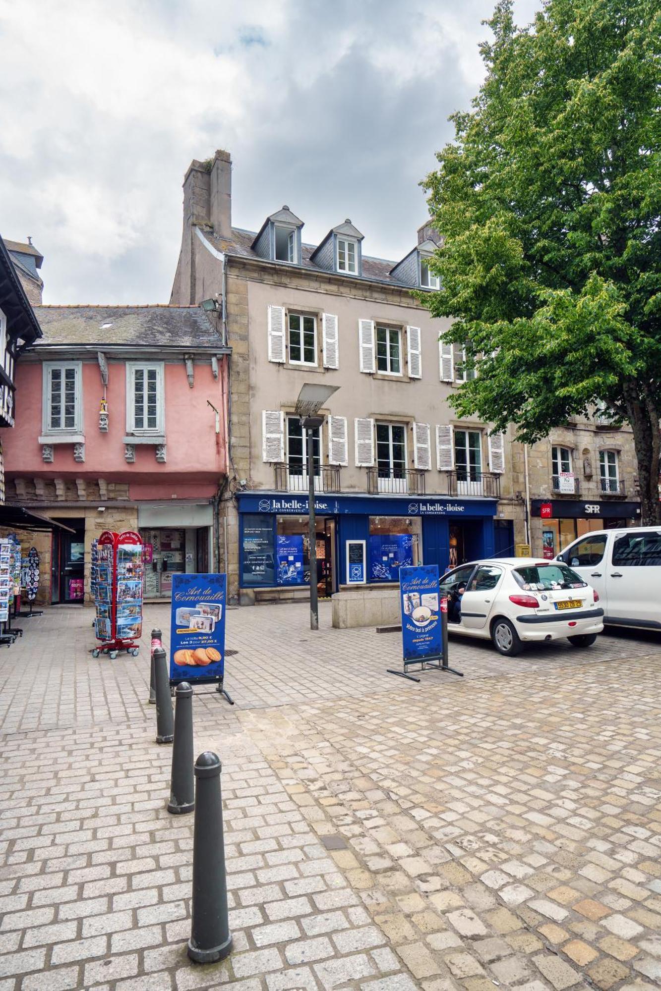 Dans Les Airs Lägenhet Quimper Exteriör bild